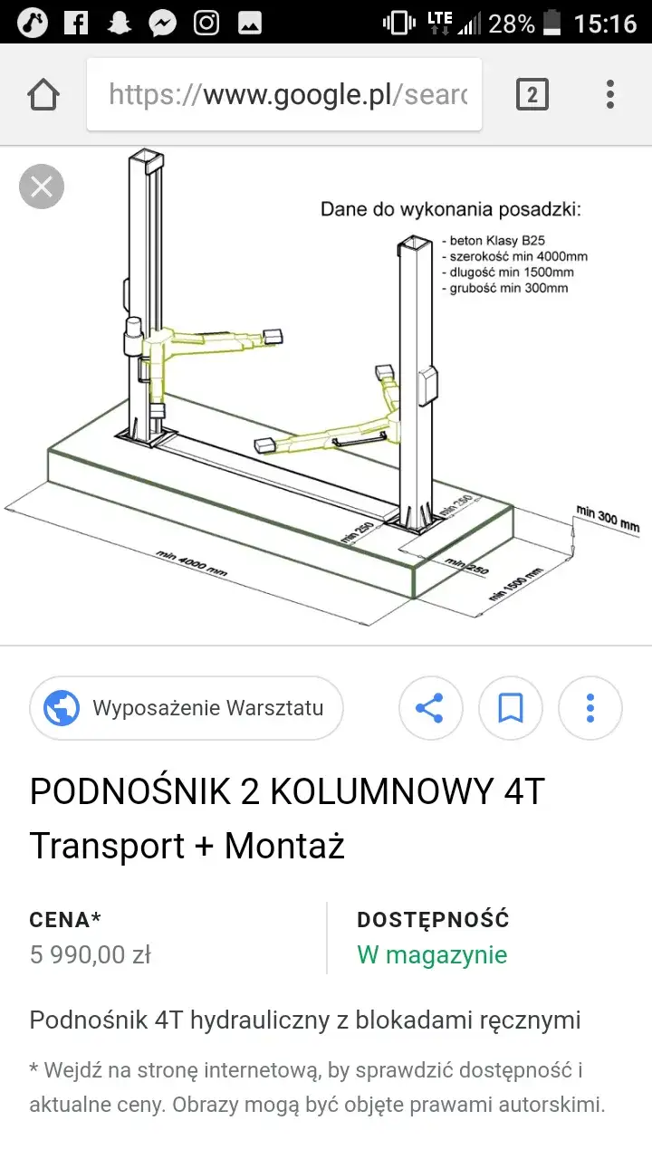 Zdjęcie Jaki fundament pod podnośnik dwukolumnowy, aby uniknąć błędów?
